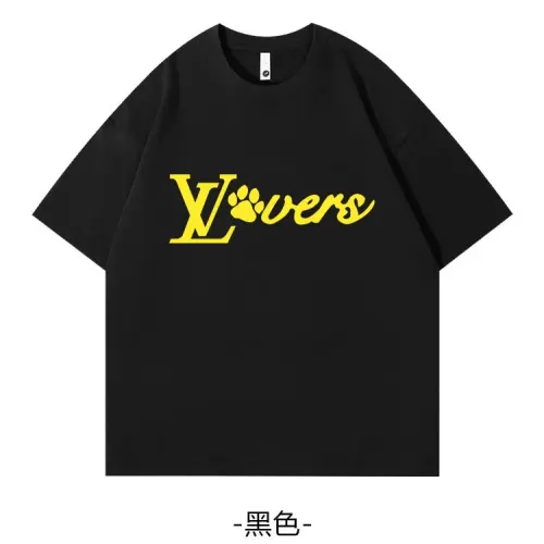 Louis Vuitton LV T-Shirts Short Sleeved For Unisex #1429088 $34.00 USD, Wholesale Replica Louis Vuitton LV T-Shirts