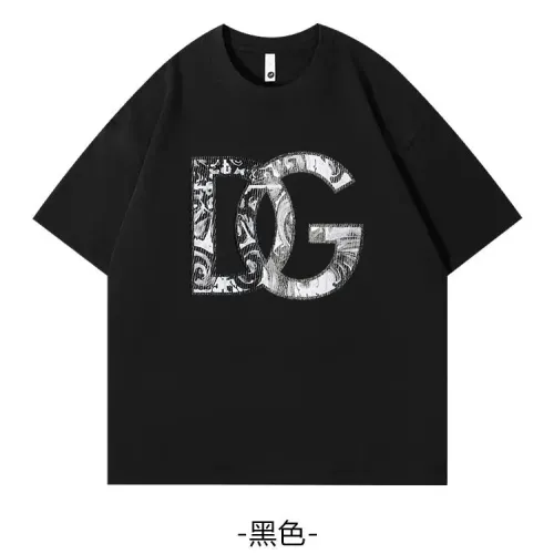 Dolce &amp; Gabbana D&amp;G T-Shirts Short Sleeved For Unisex #1429094 $34.00 USD, Wholesale Replica Dolce &amp; Gabbana D&amp;G T-Shirts