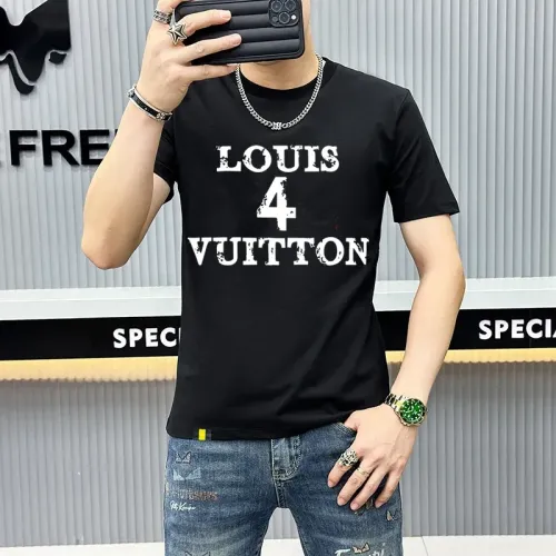 Louis Vuitton LV T-Shirts Short Sleeved For Men #1429244 $40.00 USD, Wholesale Replica Louis Vuitton LV T-Shirts