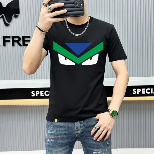 Fendi T-Shirts Short Sleeved For Men #1429250 $40.00 USD, Wholesale Replica Fendi T-Shirts