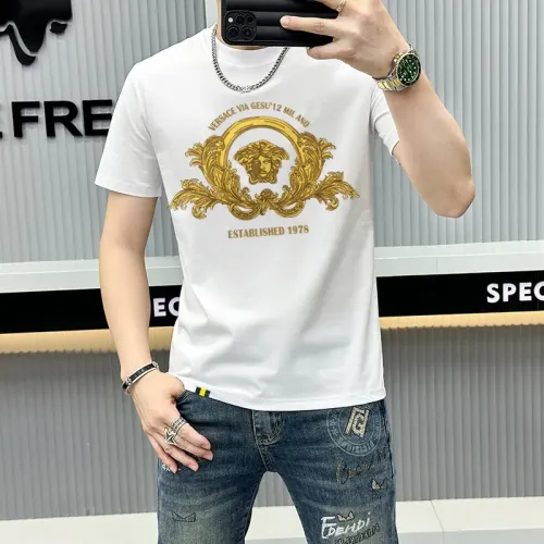 Versace T-Shirts Short Sleeved For Men #1429263 $40.00 USD, Wholesale Replica Versace T-Shirts