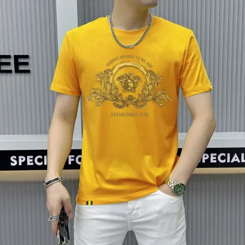 Versace T-Shirts Short Sleeved For Men #1429268 $40.00 USD, Wholesale Replica Versace T-Shirts