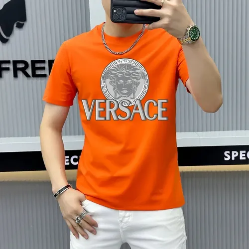 Versace T-Shirts Short Sleeved For Men #1429273 $40.00 USD, Wholesale Replica Versace T-Shirts