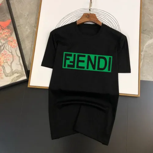 Fendi T-Shirts Short Sleeved For Men #1429291 $40.00 USD, Wholesale Replica Fendi T-Shirts