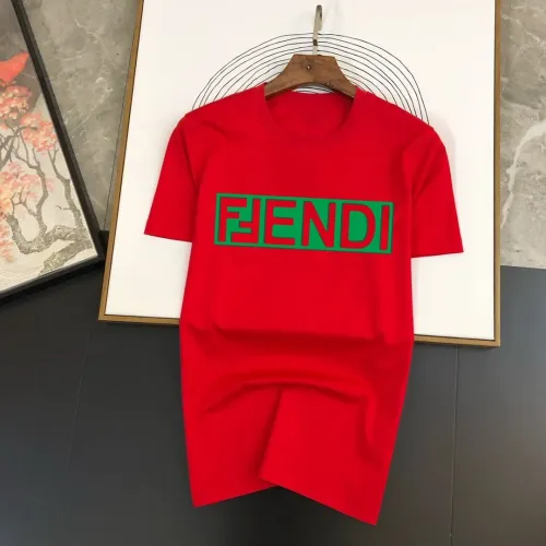 Fendi T-Shirts Short Sleeved For Men #1429293 $40.00 USD, Wholesale Replica Fendi T-Shirts
