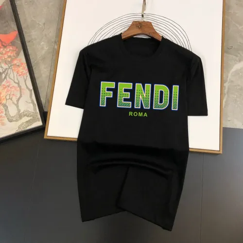 Fendi T-Shirts Short Sleeved For Men #1429305 $40.00 USD, Wholesale Replica Fendi T-Shirts