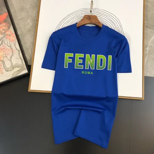 Fendi T-Shirts Short Sleeved For Men #1429306 $40.00 USD, Wholesale Replica Fendi T-Shirts