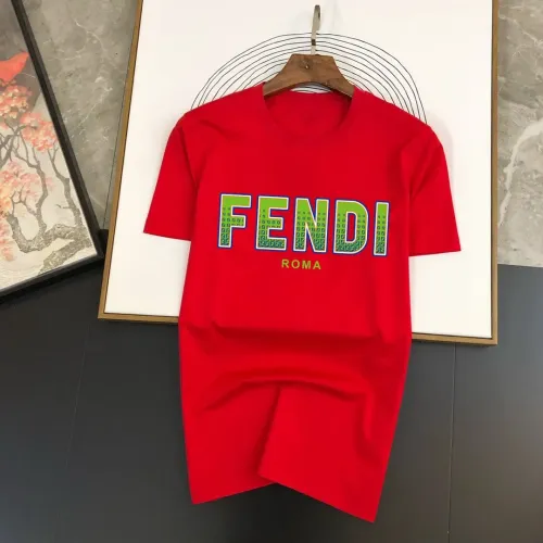 Fendi T-Shirts Short Sleeved For Men #1429307 $40.00 USD, Wholesale Replica Fendi T-Shirts