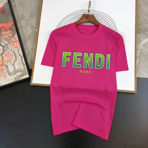 Fendi T-Shirts Short Sleeved For Men #1429308 $40.00 USD, Wholesale Replica Fendi T-Shirts