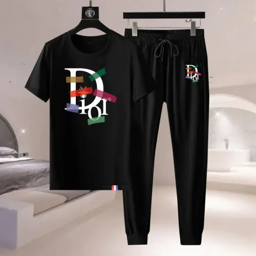 Christian Dior Tracksuits Short Sleeved For Men #1429399 $76.00 USD, Wholesale Replica Christian Dior Tracksuits