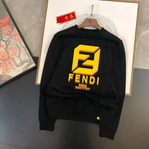 Fendi Hoodies Long Sleeved For Men #1429406 $48.00 USD, Wholesale Replica Fendi Hoodies