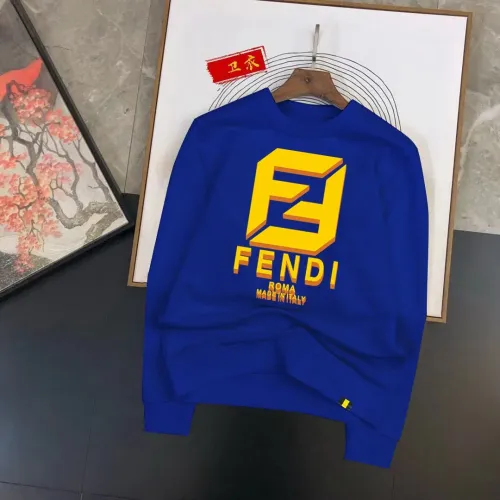 Fendi Hoodies Long Sleeved For Men #1429407 $48.00 USD, Wholesale Replica Fendi Hoodies