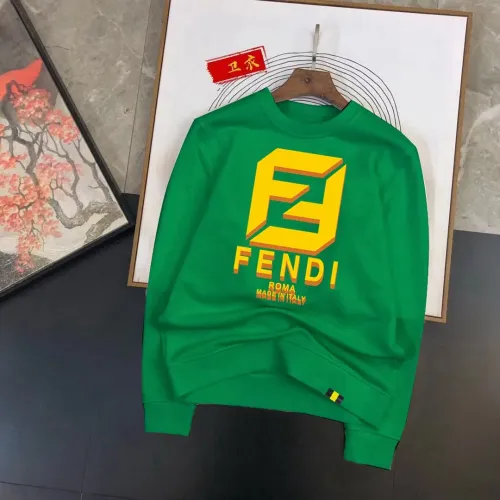Fendi Hoodies Long Sleeved For Men #1429408 $48.00 USD, Wholesale Replica Fendi Hoodies