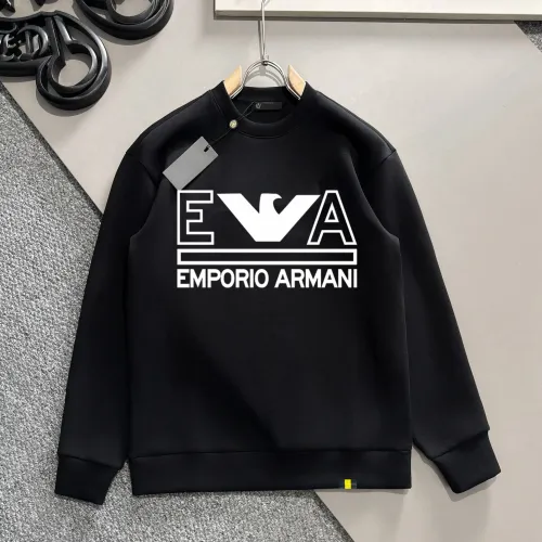 Armani Hoodies Long Sleeved For Men #1429488