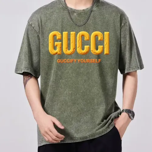 Gucci T-Shirts Short Sleeved For Men #1429532 $45.00 USD, Wholesale Replica Gucci T-Shirts
