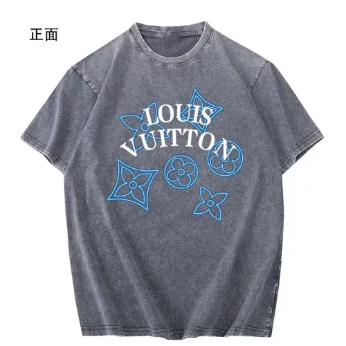 Louis Vuitton LV T-Shirts Short Sleeved For Men #1429537 $45.00 USD, Wholesale Replica Louis Vuitton LV T-Shirts
