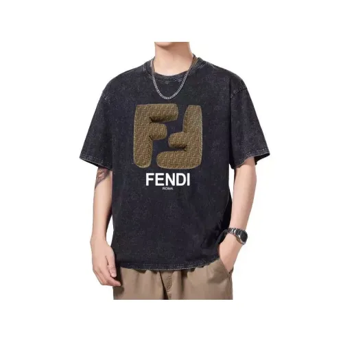 Fendi T-Shirts Short Sleeved For Men #1429546 $45.00 USD, Wholesale Replica Fendi T-Shirts