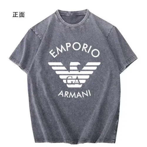 Armani T-Shirts Short Sleeved For Men #1429547