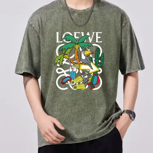 LOEWE T-Shirts Short Sleeved For Men #1429565 $45.00 USD, Wholesale Replica LOEWE T-Shirts