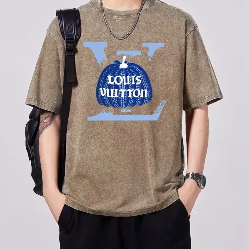 Louis Vuitton LV T-Shirts Short Sleeved For Men #1429573 $45.00 USD, Wholesale Replica Louis Vuitton LV T-Shirts