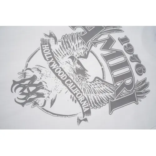 Replica Amiri T-Shirts Short Sleeved For Unisex #1429585 $32.00 USD for Wholesale