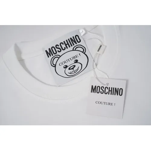 Replica Moschino T-Shirts Short Sleeved For Unisex #1429620 $32.00 USD for Wholesale