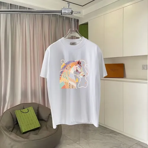 Hermes T-Shirts Short Sleeved For Unisex #1429660 $42.00 USD, Wholesale Replica Hermes T-Shirts