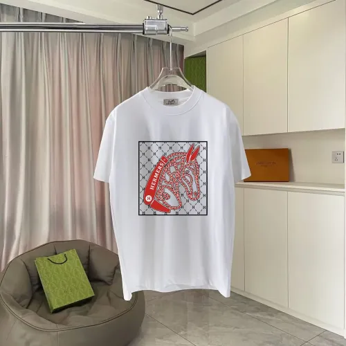 Hermes T-Shirts Short Sleeved For Unisex #1429672 $42.00 USD, Wholesale Replica Hermes T-Shirts