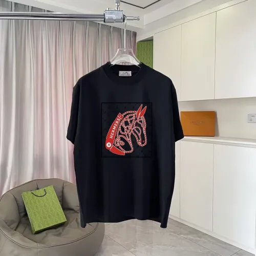 Hermes T-Shirts Short Sleeved For Unisex #1429675 $42.00 USD, Wholesale Replica Hermes T-Shirts