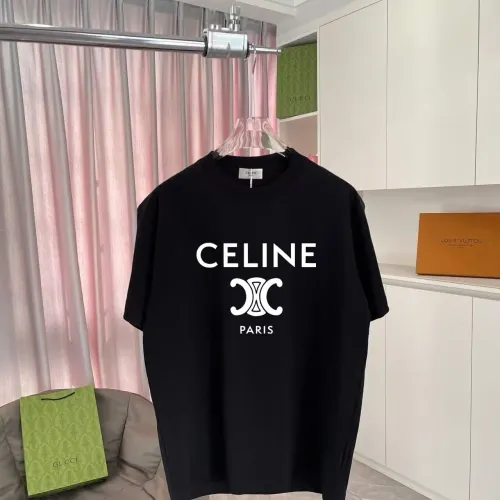 Celine T-Shirts Short Sleeved For Unisex #1429710 $42.00 USD, Wholesale Replica Celine T-Shirts