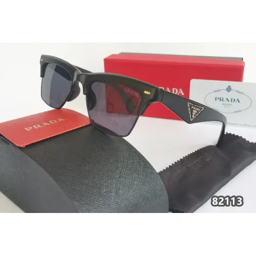 Prada Sunglasses #1430031 $25.00 USD, Wholesale Replica Prada Sunglasses