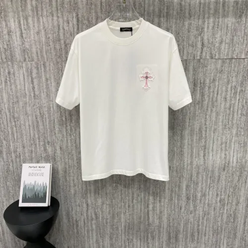 Replica Chrome Hearts T-Shirts Short Sleeved For Unisex #1430090 $42.00 USD for Wholesale