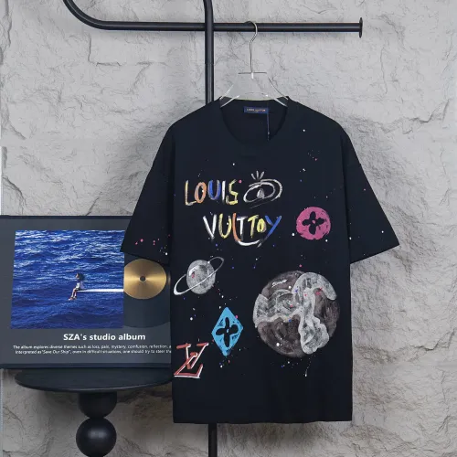 Louis Vuitton LV T-Shirts Short Sleeved For Unisex #1430120 $36.00 USD, Wholesale Replica Louis Vuitton LV T-Shirts