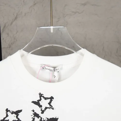 Replica Christian Dior T-Shirts Short Sleeved For Unisex #1430125 $36.00 USD for Wholesale
