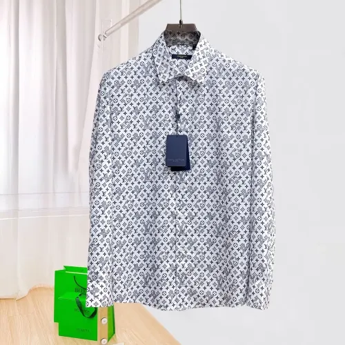 Louis Vuitton LV Shirts Long Sleeved For Men #1430149 $80.00 USD, Wholesale Replica Louis Vuitton LV Shirts