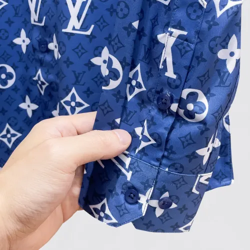 Replica Louis Vuitton LV Shirts Long Sleeved For Men #1430150 $80.00 USD for Wholesale