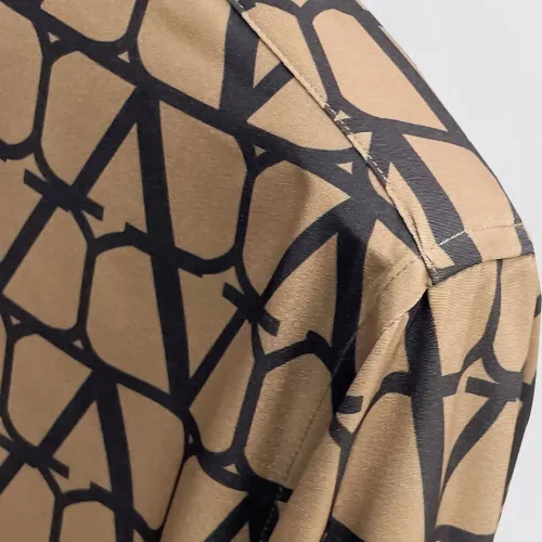 Replica Valentino Shirts Long Sleeved For Men #1430162 $80.00 USD for Wholesale