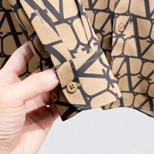 Replica Valentino Shirts Long Sleeved For Men #1430162 $80.00 USD for Wholesale