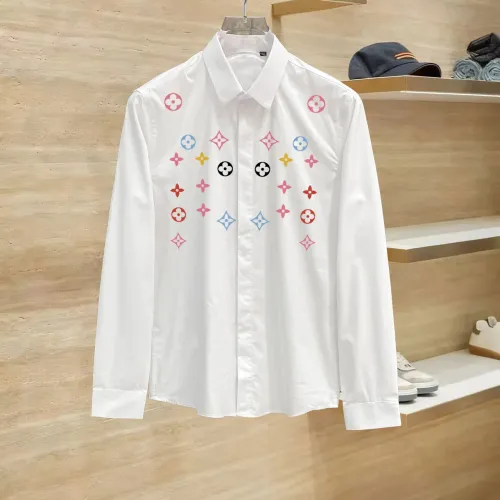 Louis Vuitton LV Shirts Long Sleeved For Men #1430166 $72.00 USD, Wholesale Replica Louis Vuitton LV Shirts