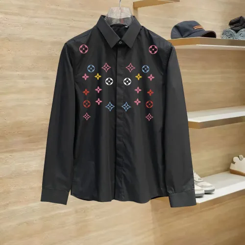 Louis Vuitton LV Shirts Long Sleeved For Men #1430167 $72.00 USD, Wholesale Replica Louis Vuitton LV Shirts