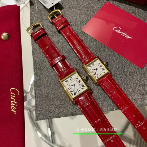 Cartier AAA Quality Watches In Gold #1430244 $130.00 USD, Wholesale Replica Cartier AAA Quality Watches