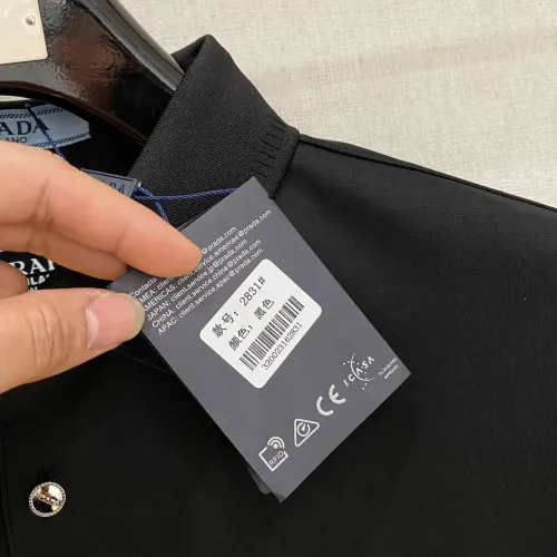 Replica Prada T-Shirts Short Sleeved For Men #1430258 $80.00 USD for Wholesale