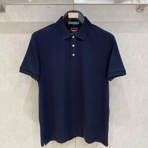 Prada T-Shirts Short Sleeved For Men #1430260 $80.00 USD, Wholesale Replica Prada T-Shirts