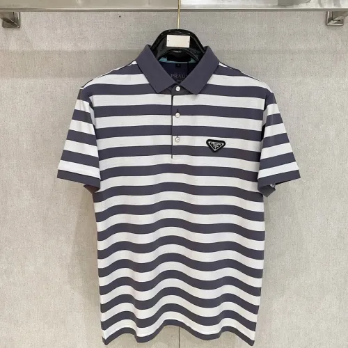 Prada T-Shirts Short Sleeved For Men #1430262 $80.00 USD, Wholesale Replica Prada T-Shirts