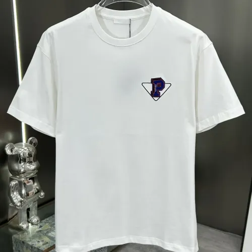 Replica Prada T-Shirts Short Sleeved For Unisex #1430284 $64.00 USD for Wholesale