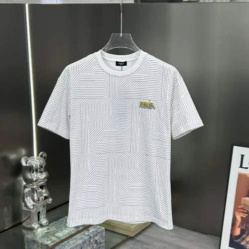 Fendi T-Shirts Short Sleeved For Unisex #1430297 $64.00 USD, Wholesale Replica Fendi T-Shirts