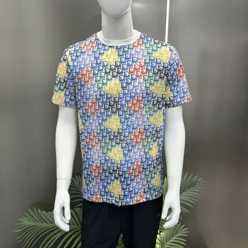 Replica Christian Dior T-Shirts Short Sleeved For Men #1430307 $64.00 USD for Wholesale