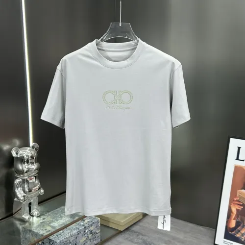 Salvatore Ferragamo T-Shirts Short Sleeved For Men #1430334