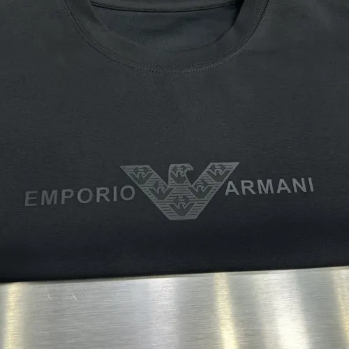 Replica Armani T-Shirts Short Sleeved For Men #1430338 $56.00 USD for Wholesale