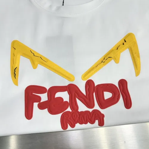 Replica Fendi T-Shirts Short Sleeved For Unisex #1430357 $64.00 USD for Wholesale